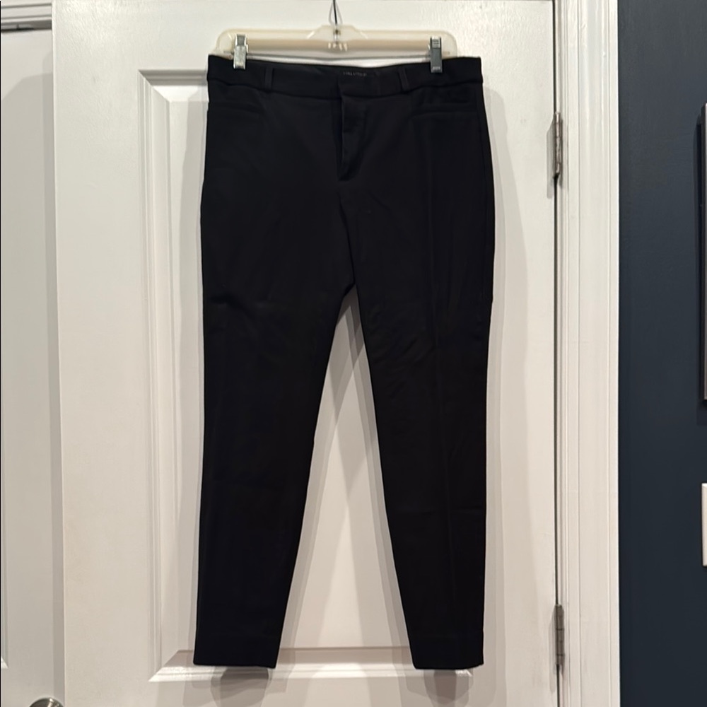 Banana Republic Black Cropped Sloan Pants